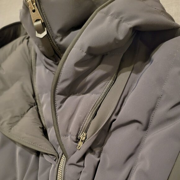 MACKAGE ELITA Ski Jacket - SIZE SMALL (special two-toned shell BLACK/BLUE) - Picture 5 of 16